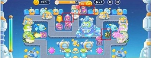 保卫萝卜4太空穿越20关攻略