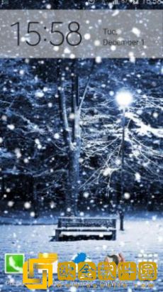 动态雪花壁纸