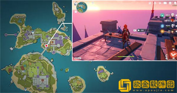 原神邃羽夜巡之契航线怎么解锁