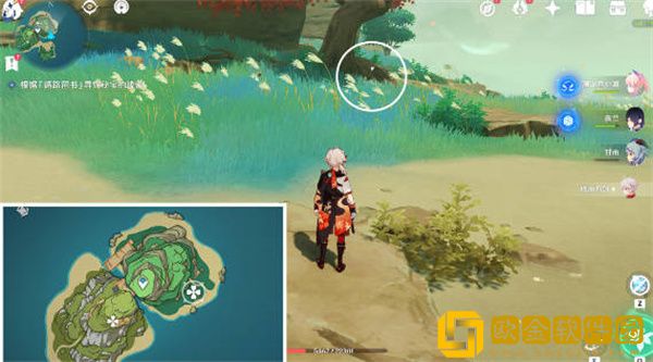 原神世界任务四礁觅宝记如何完成