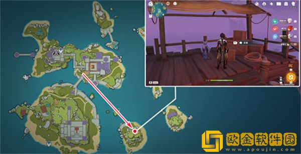 原神邃羽夜巡之契航线怎么解锁