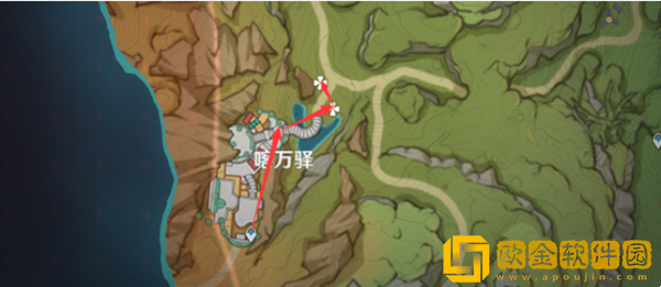 原神香辛果采集线路是怎样的