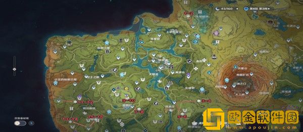 原神死域位置在哪里-原神死域点位分布位置大全