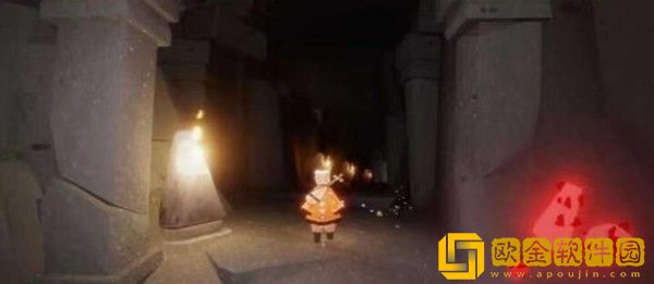 光遇暴风眼小金人位置在哪里