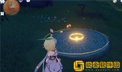 原神岩中幽谷怎么开