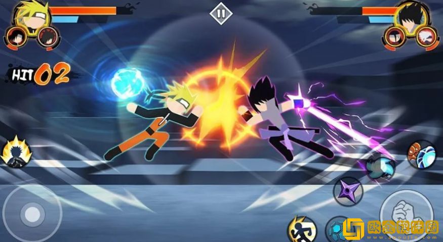 火柴人忍者大战