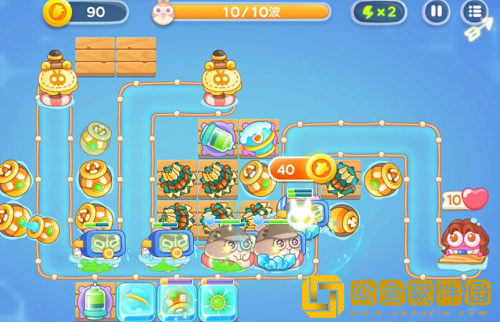 保卫萝卜4阿波尼克号第24关怎么通关