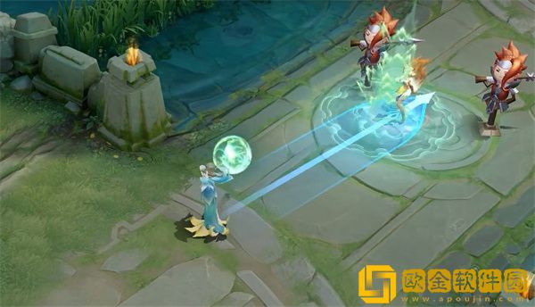 王者荣耀s29赛季战令甄姬落雪兰心皮肤特效是什么