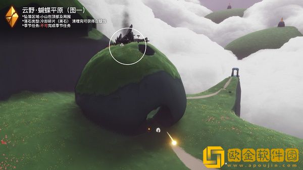 光遇破晓季云野红石在哪里