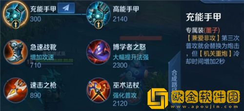 王者荣耀英雄专属装备有哪些