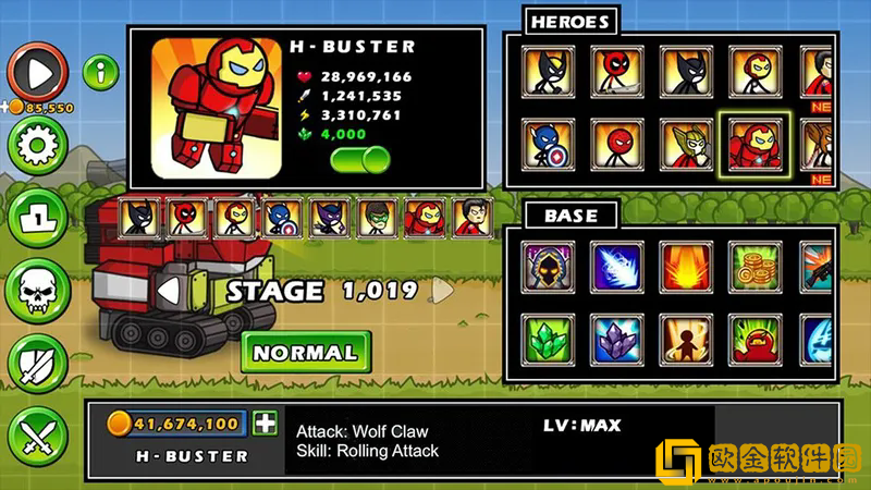 英雄战争超级火柴人防御