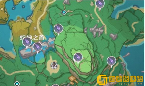 原神3.0鬼兜虫分布在哪里