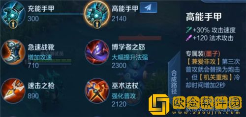 王者荣耀英雄专属装备有哪些