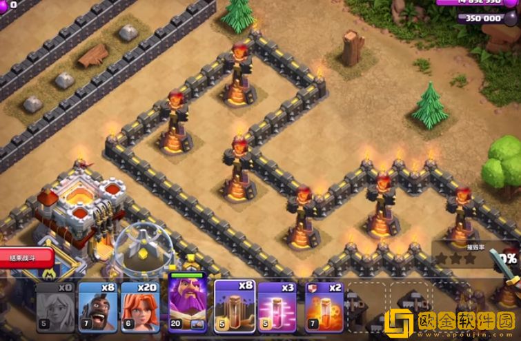 部落冲突十周年挑战赛2015怎样通关