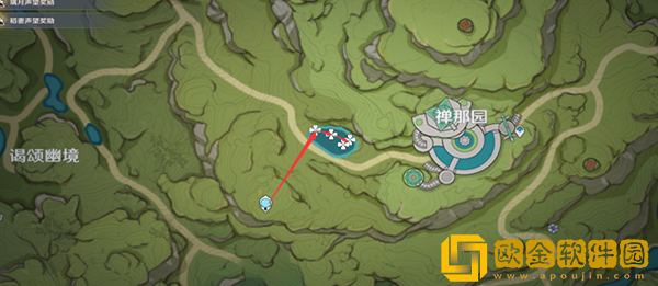 原神月莲采集路线怎么样