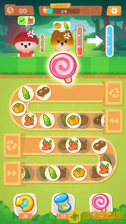 水果三重匹配(Fruit Jam 3D)