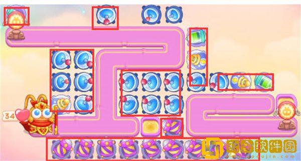 保卫萝卜4周赛8.1怎么打