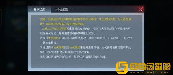 穿越火线手游生化Z4赛季奖励有哪些-穿越火线手游生化Z4赛季奖励一览