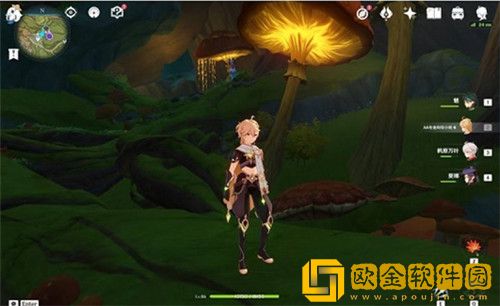 原神翠翎恐蕈旁边的锚点怎么解锁