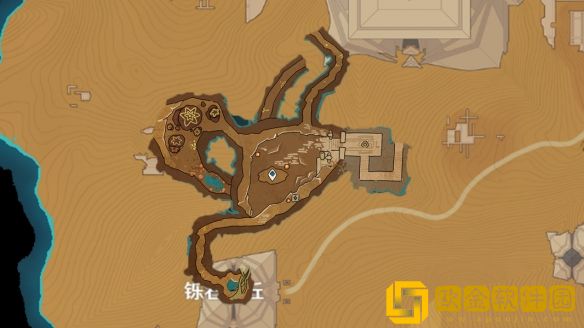 原神3.1沙漠草神瞳分布在哪里