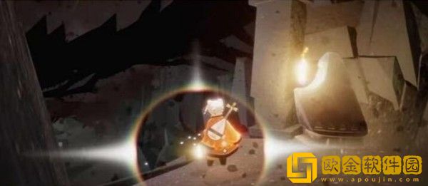 光遇暴风眼小金人位置在哪里