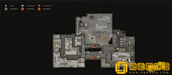 暗区突围各地图保险箱位置在哪里