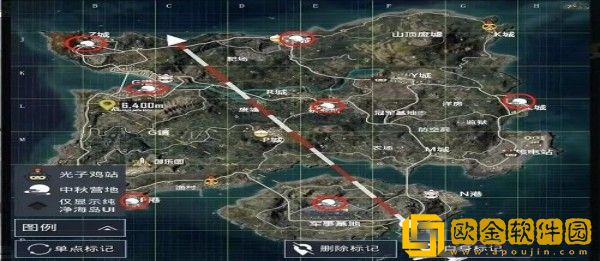 和平精英赏月打卡位置在哪里2022-和平精英赏月打卡位置2022