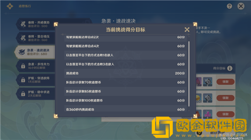 原神急袭速战速决怎么玩-原神急袭速战速决满分攻略