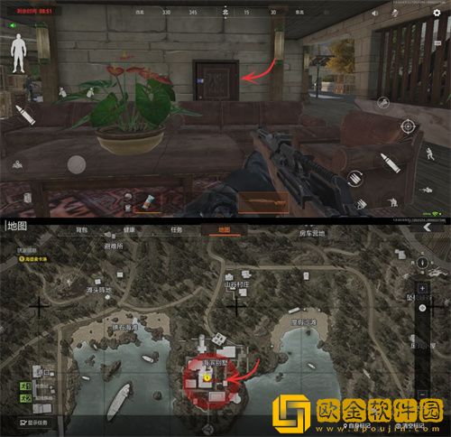 暗区突围钥匙房资源点在哪