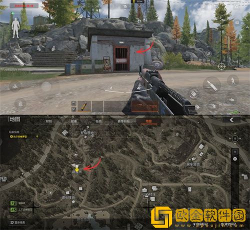 暗区突围钥匙房资源点在哪