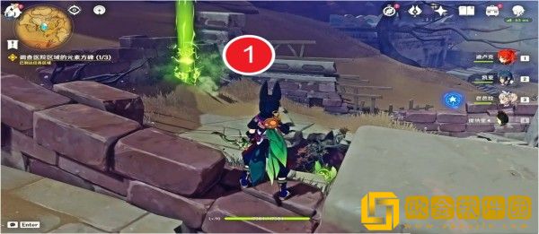 原神魔鳞病医院元素方碑在哪里