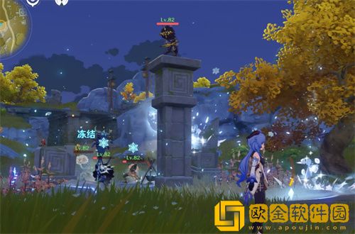 原神甘雨大招锁面板吗