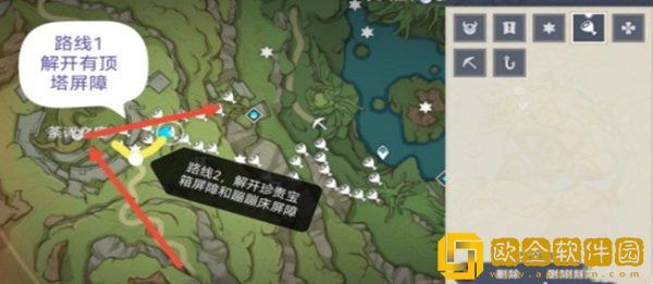 原神须弥绿色屏障门消除方法有哪些