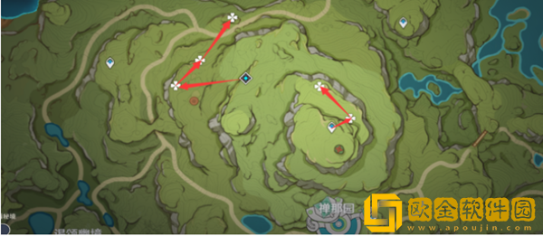 原神香辛果采集线路是怎样的