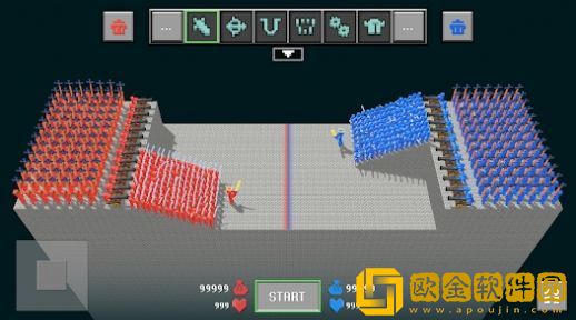 块状布娃娃之战