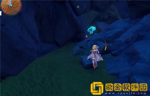 原神岩中幽谷怎么开