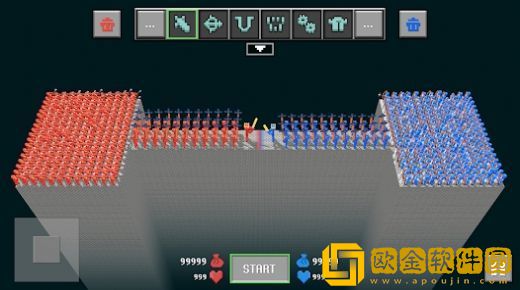 块状布娃娃之战