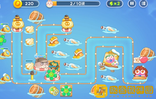 保卫萝卜4阿波尼克号第24关怎么玩