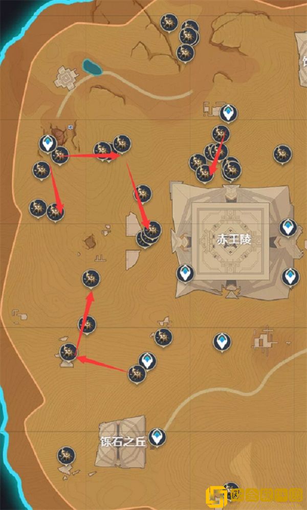 原神圣金虫采集地点都有哪些