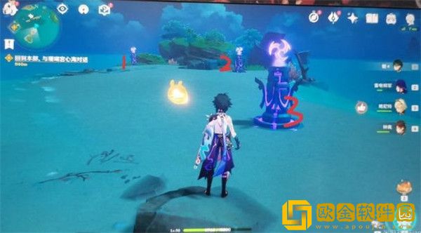 原神调查古代遗迹三个雷元素方碑怎么解密