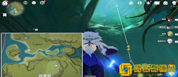 原神茸蕈窟隐藏锚点在哪里开启