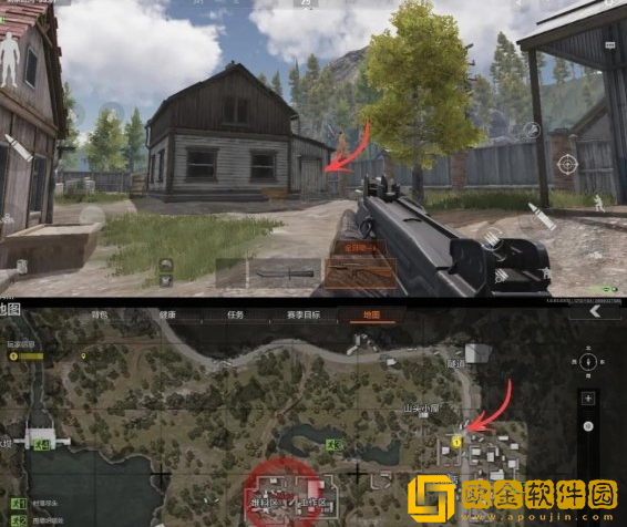 暗区突围的北山北村钥匙房位置在哪-暗区突围北山北村钥匙房位置攻略