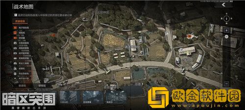 暗区突围封锁区空投罐位置怎么在哪里