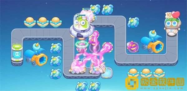 保卫萝卜4太空穿越33关如何通关