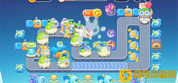 保卫萝卜4太空穿越11关如何通关