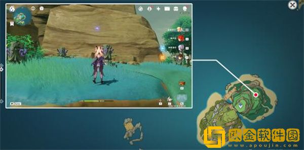 原神布丁岛雷元素方碑怎么解密-原神布丁岛雷元素方碑解密方法介绍