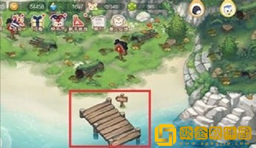 奥比岛手游水族馆怎么进去