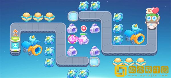 保卫萝卜4太空穿越33关如何通关-保卫萝卜4太空穿越33通关攻略