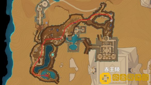 原神3.1沙漠草神瞳分布在哪里