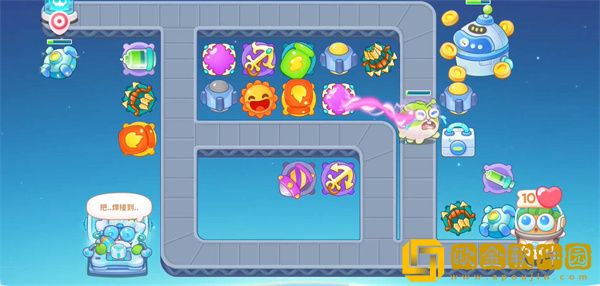 保卫萝卜4太空穿越45关如何通关